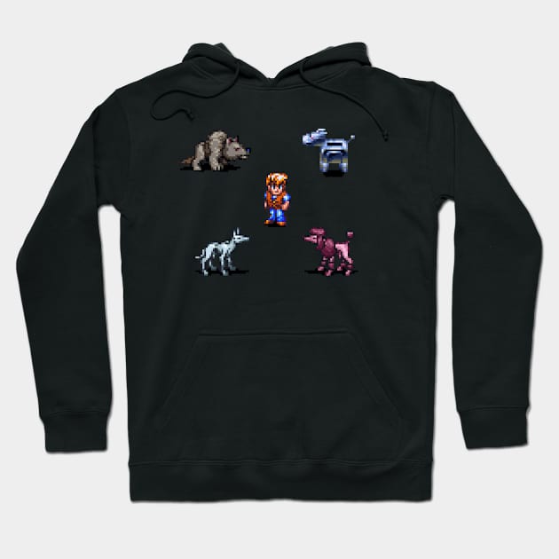 Boy and His Dog(s) Hoodie by SuperSensei